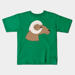 Ram/Bighorn Sheep Kids T-Shirt